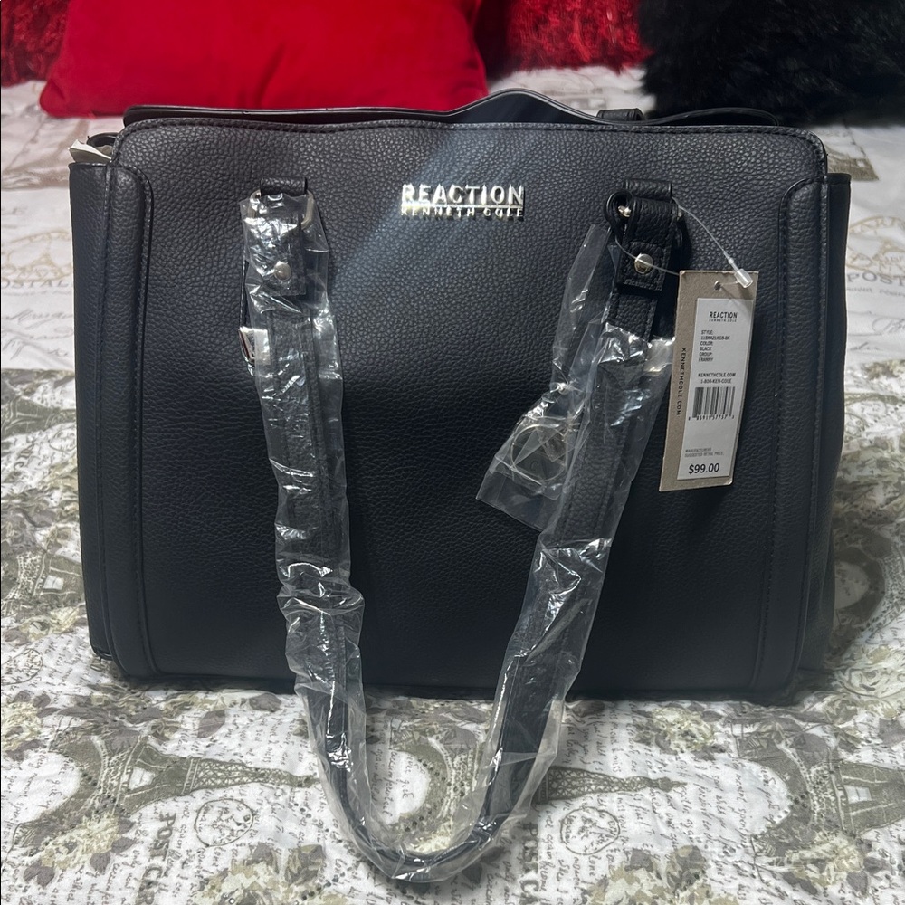 Kenneth Cole Reaction Elegant Black Tote